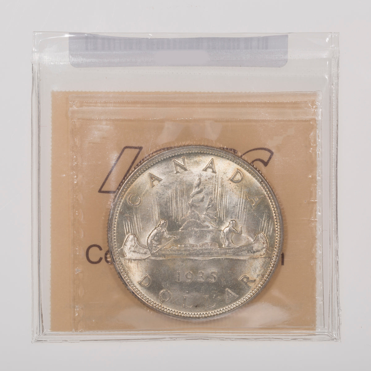 $1 1935 DBL Voyageur ICCS MS-64