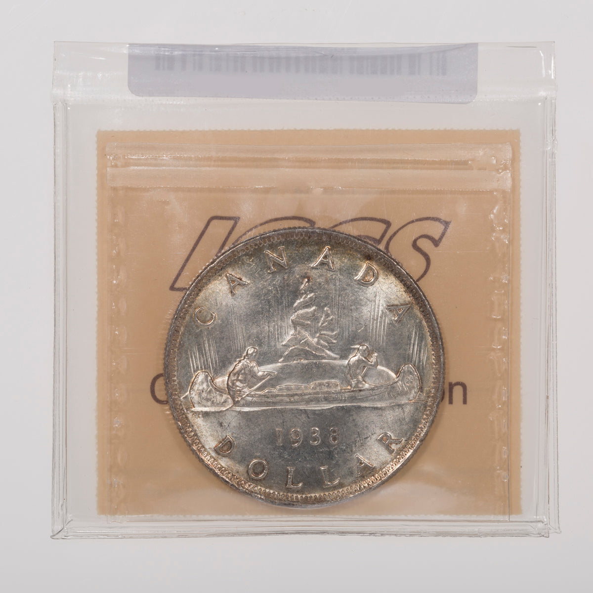 $1 1938 ICCS MS-62