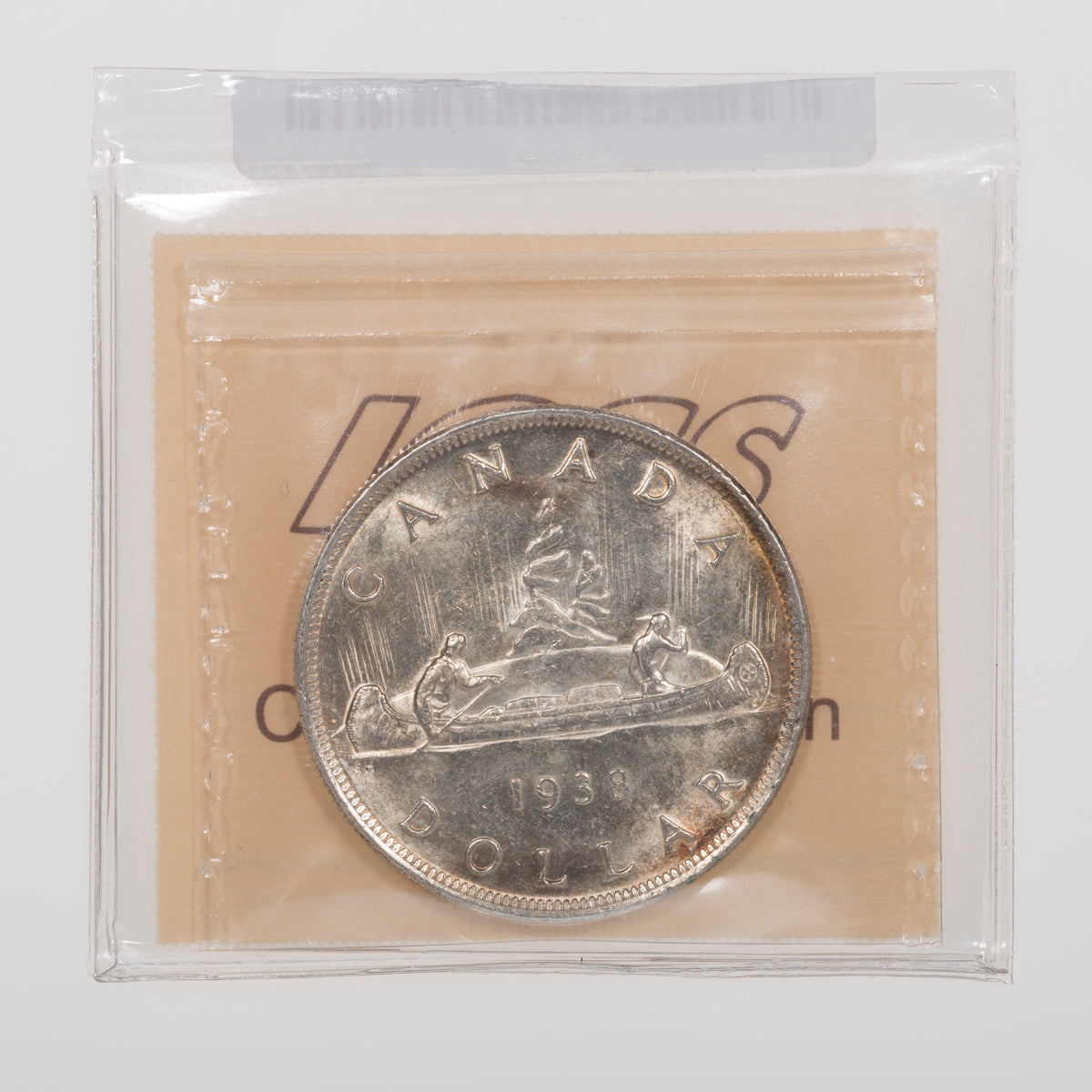 $1 1938 ICCS MS-62