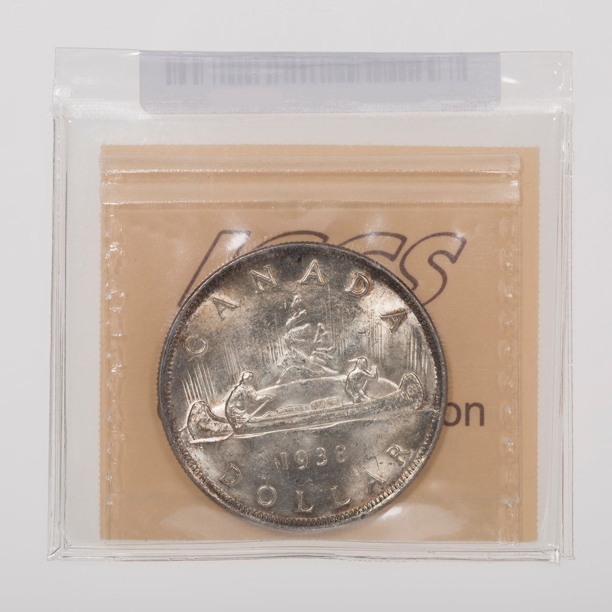 $1 1938 ICCS MS-63