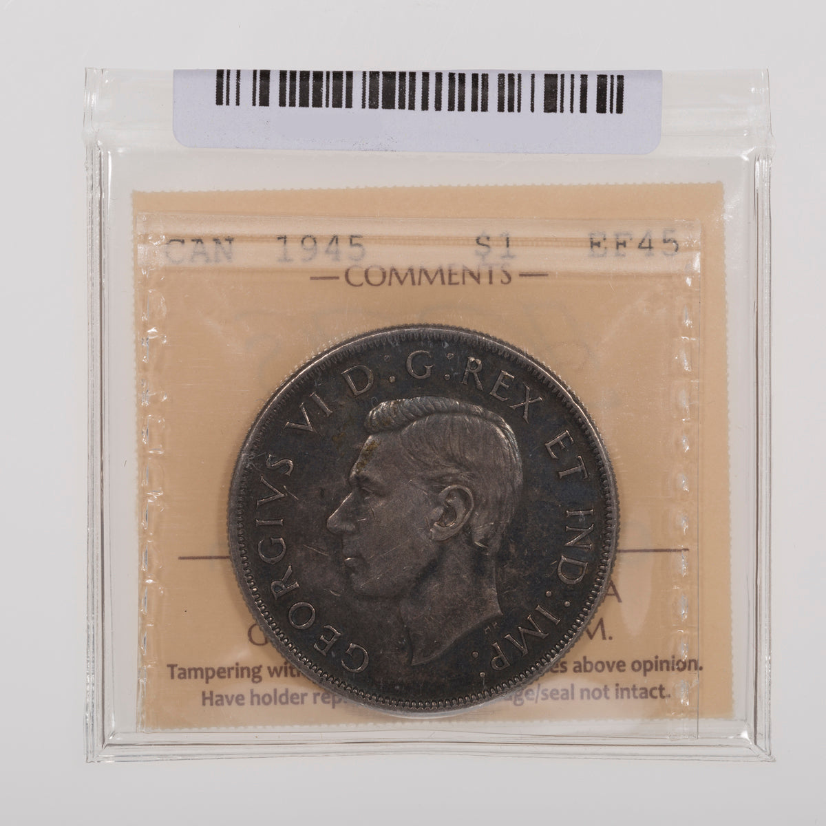 $1 1945 5/5 ICCS EF-45