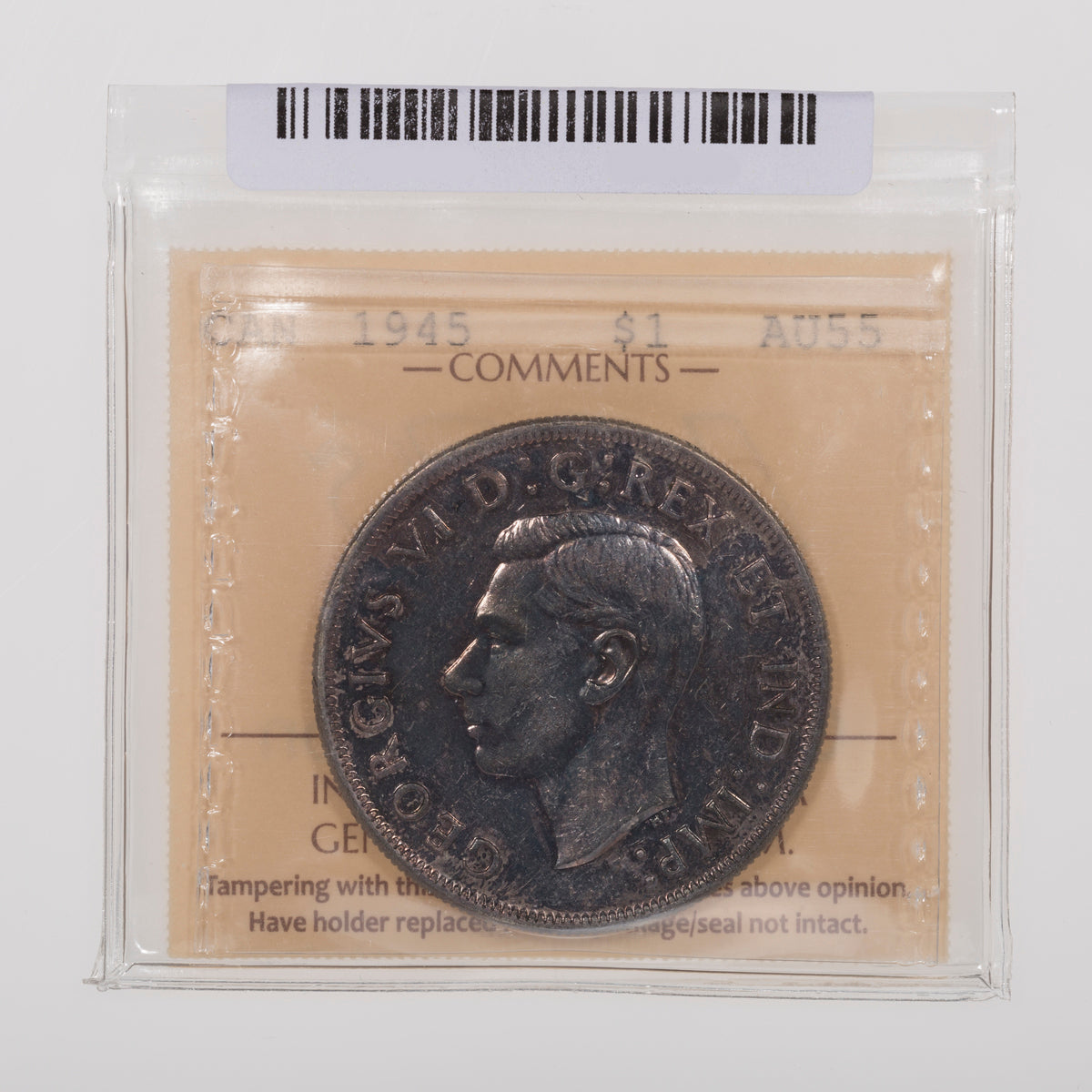 $1 1945 5/5 ICCS AU-55