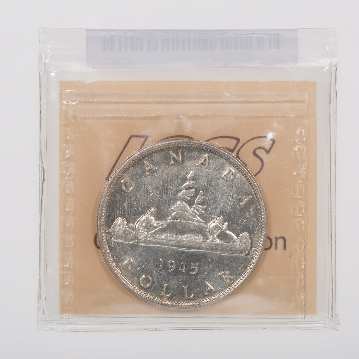 $1 1945 5/5 ICCS MS-60