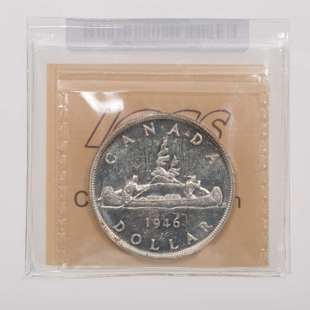 $1 1946 ICCS MS-60