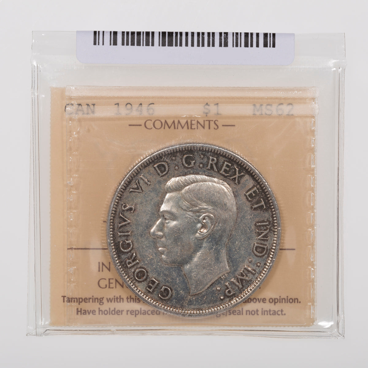 $1 1946 ICCS MS-62