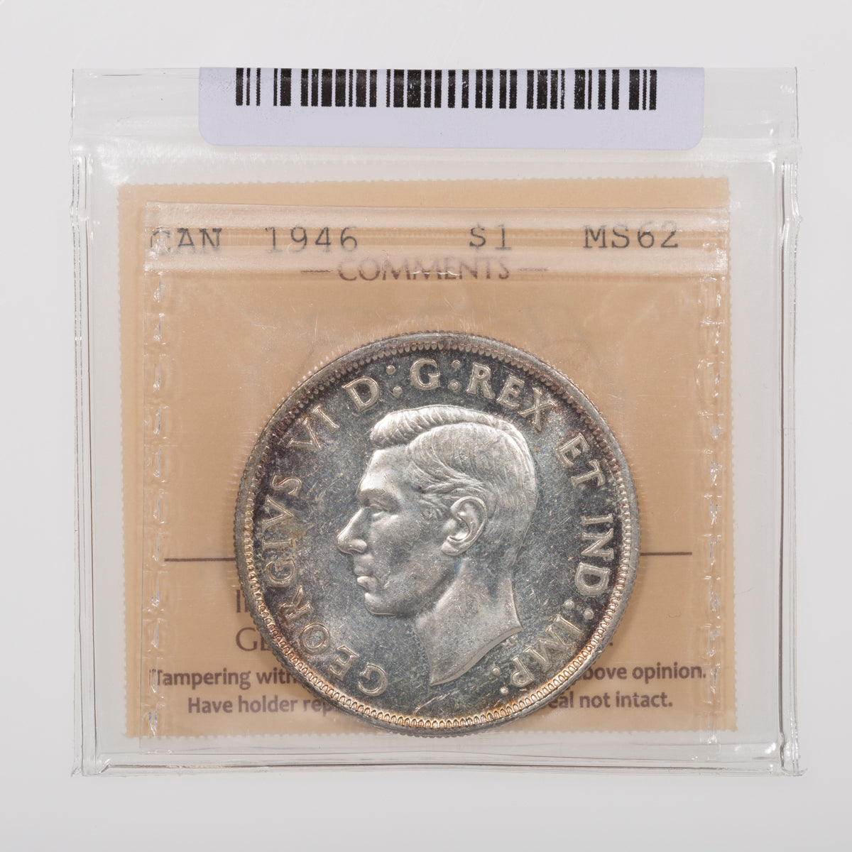 $1 1946 ICCS MS-62