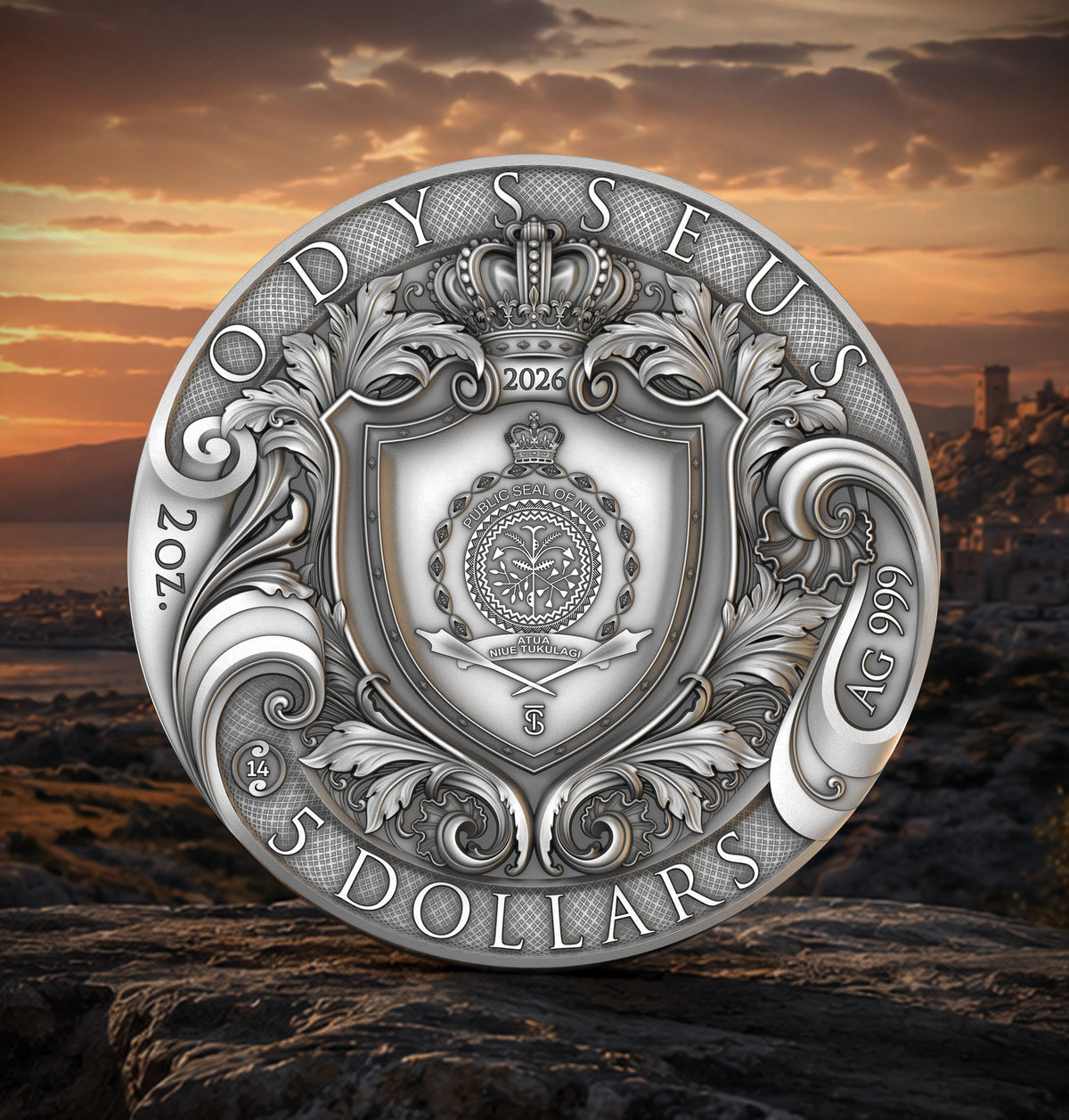 2026 $5 Odysseus - Pure Silver Coin