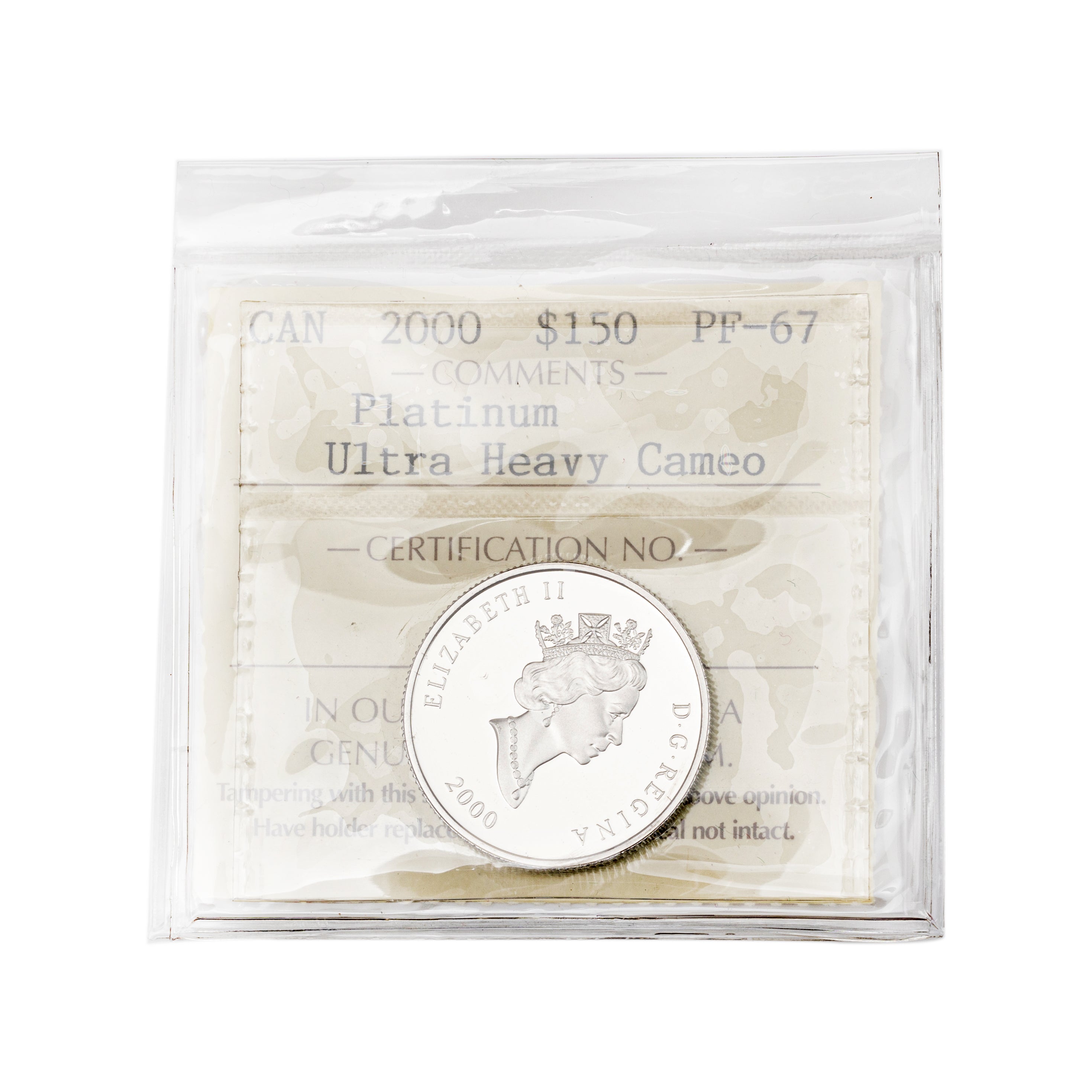 2000 Pronghorn Proof Platinum Set