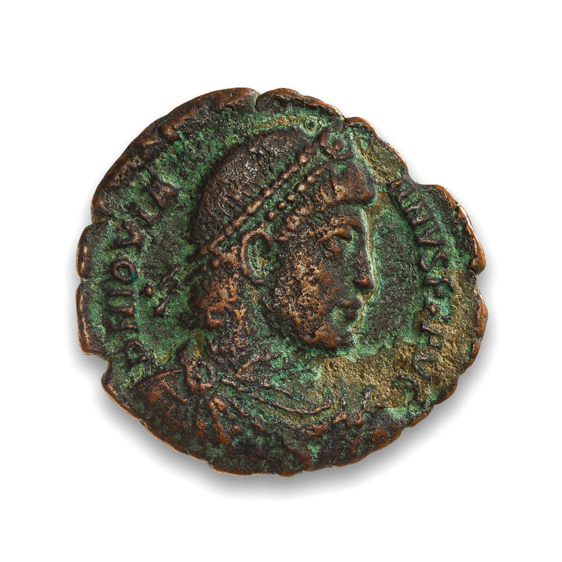 Ancient Rome AE3 Jovian 364 AD   VF-20
