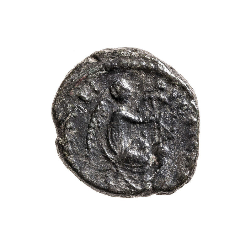Ancient Rome AE4 Aelia Flacilla 379 AD F-15