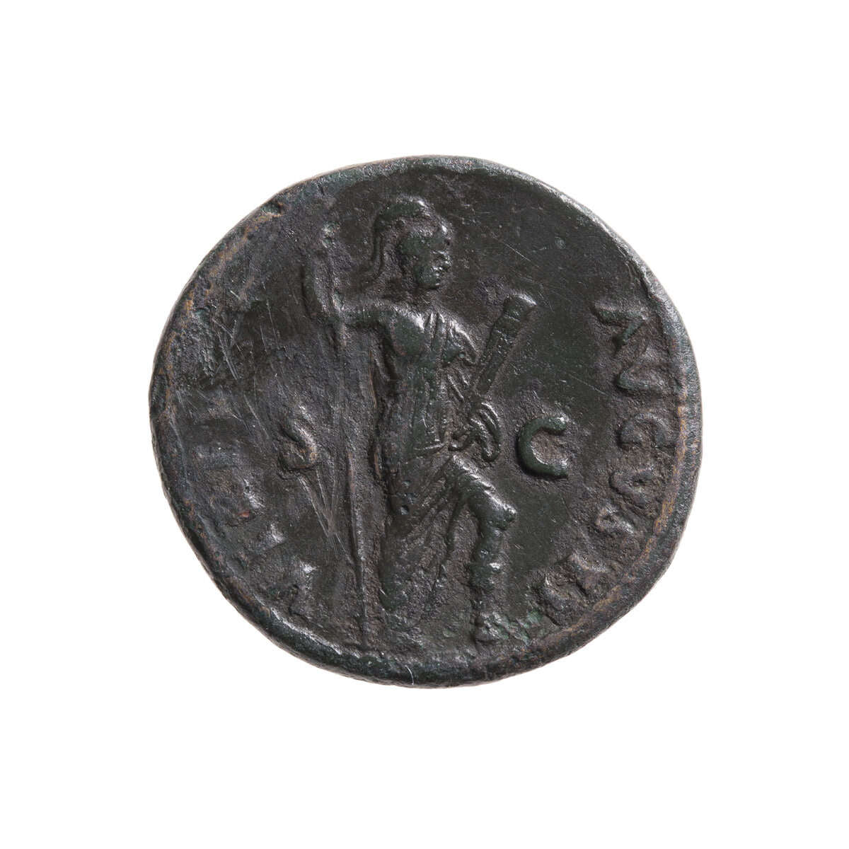 Roman Dupondius Domitian 96 AD