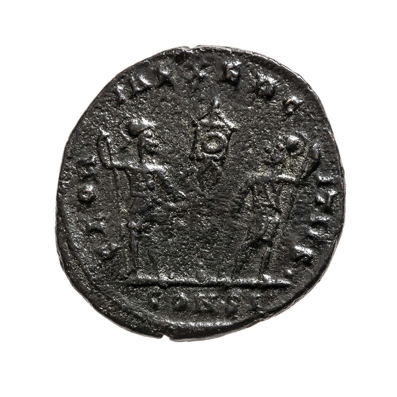 Ancient Rome AE3 Delmatius 337 AD F-15