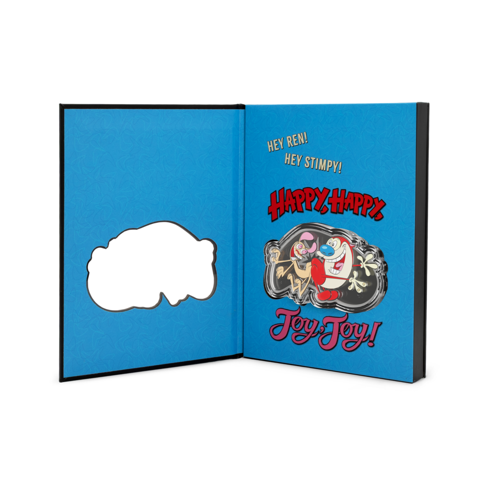 2025 $2 Nicktoons Ren & Stimpy: Butt Bump - Pure Silver Coin