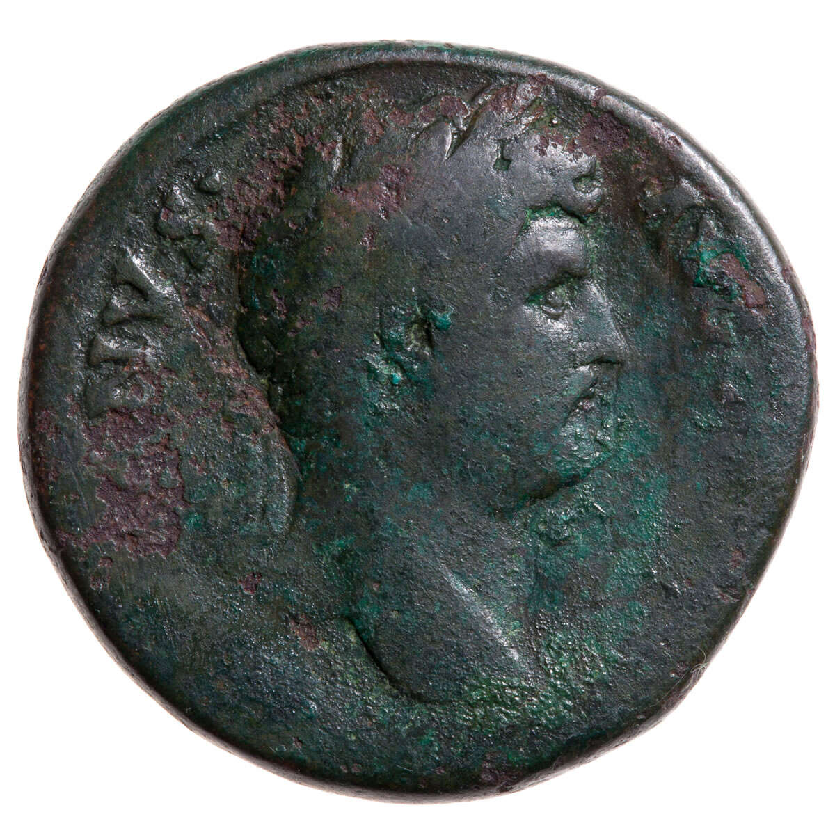 Roman Sesterius Hadrian 138 AD