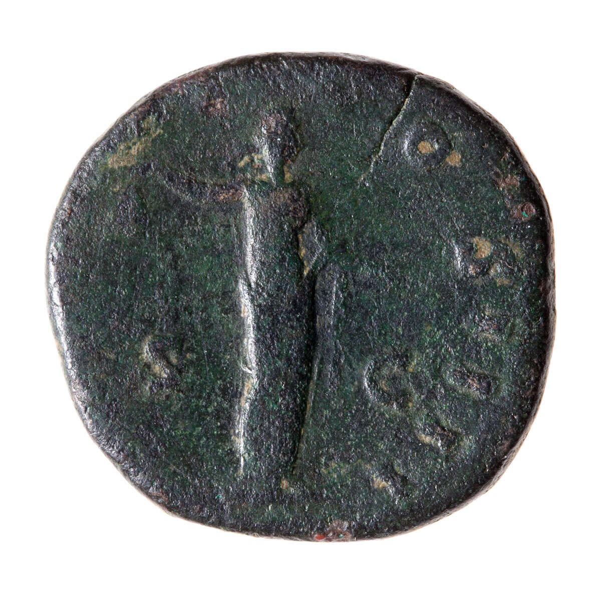 Roman Sestertius Antoninus Pius 161 AD