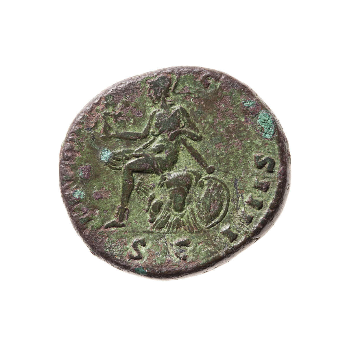 Roman Sestertius Antoninus Pius 161 AD