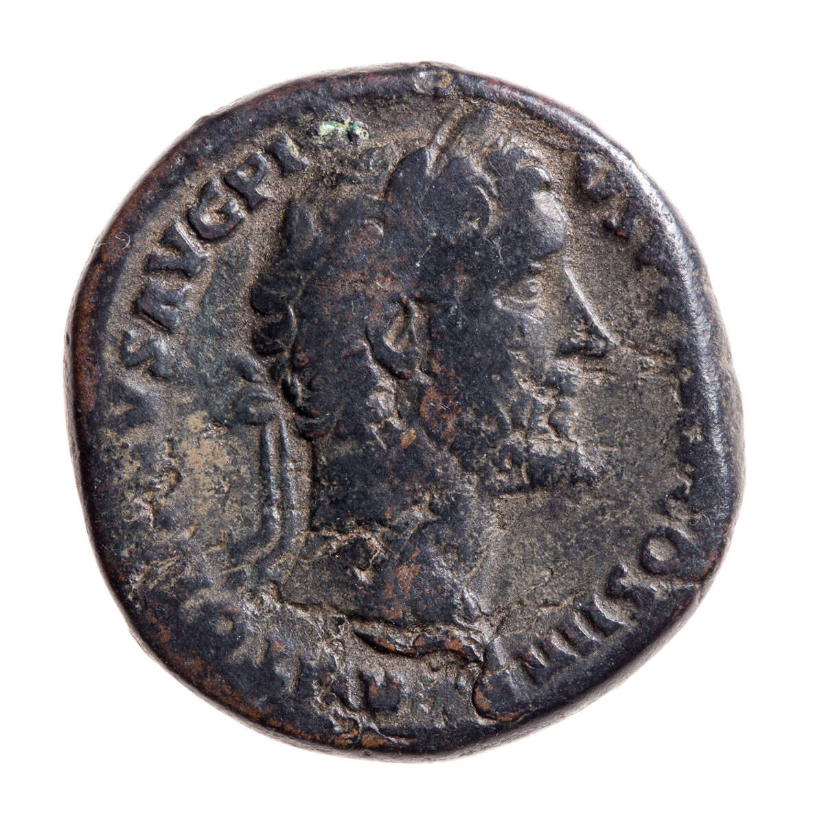 Roman Sestertius Antoninus Pius 161 AD