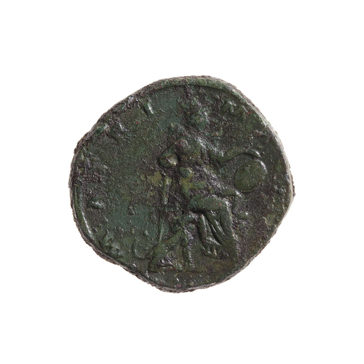 Roman  Sestertius Faustina II 175 AD