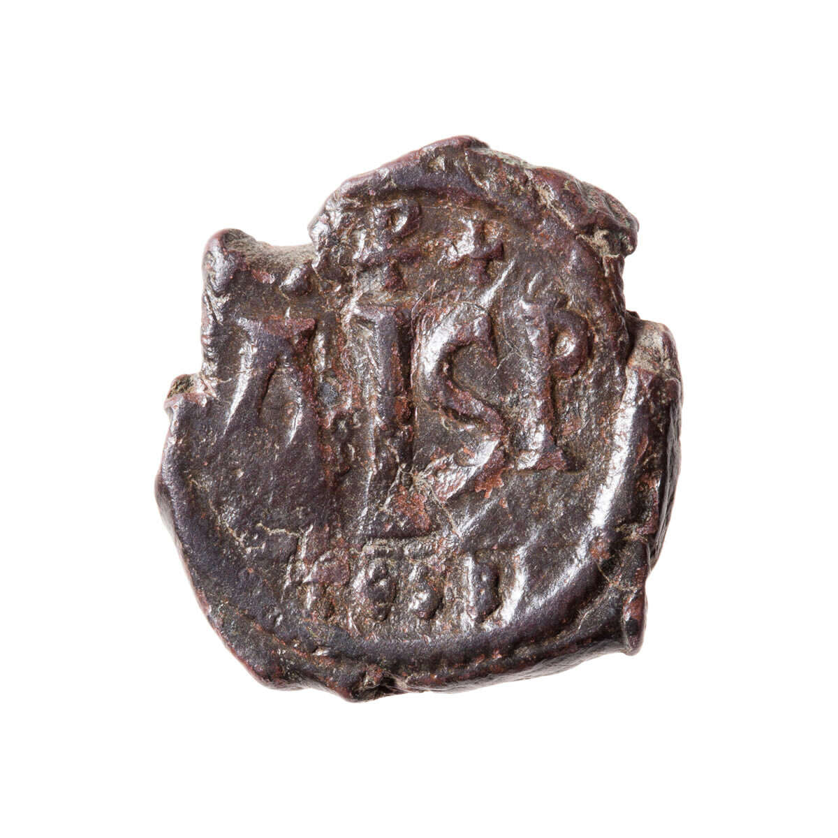 Byzantine Nummi Justinian I 565 AD VF-20