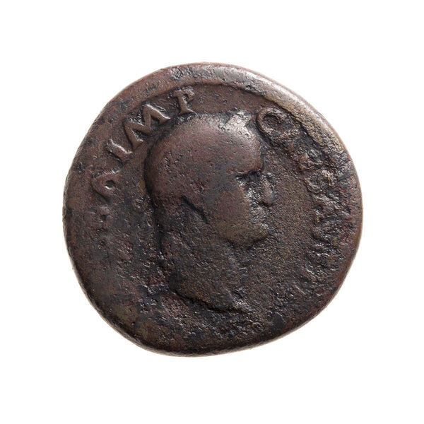 Roman Bronze Sestertius Galba 69 AD