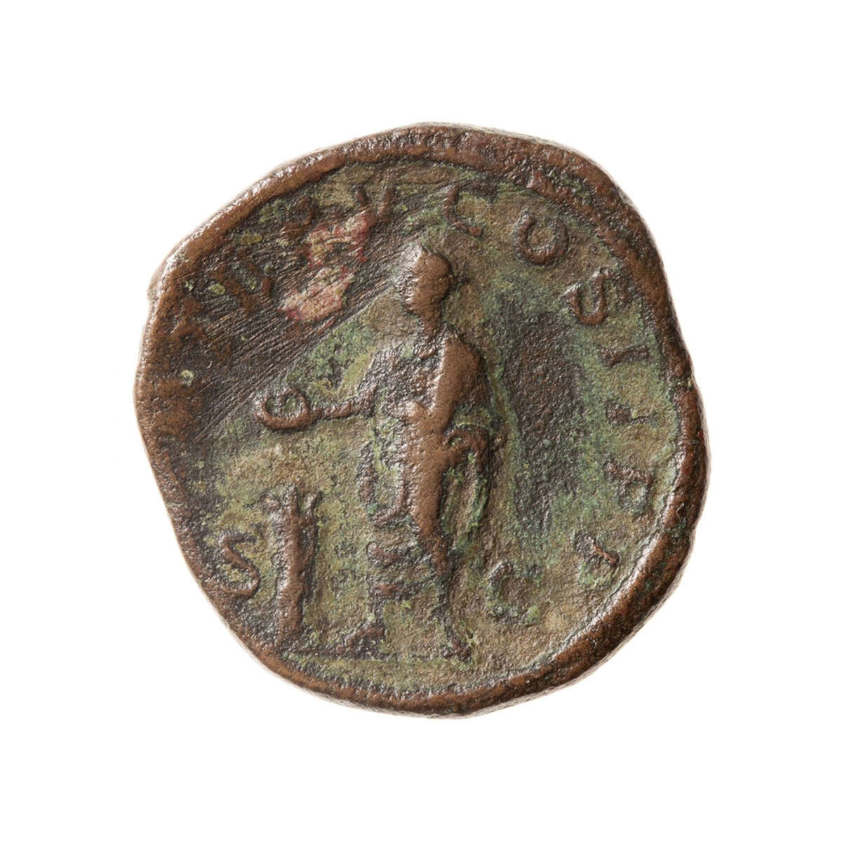 Roman Bronze Sestertius Severus Alexander 235 AD