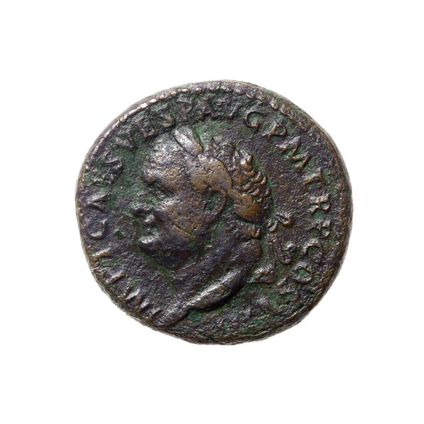 Roman Copper As Titus 81 AD