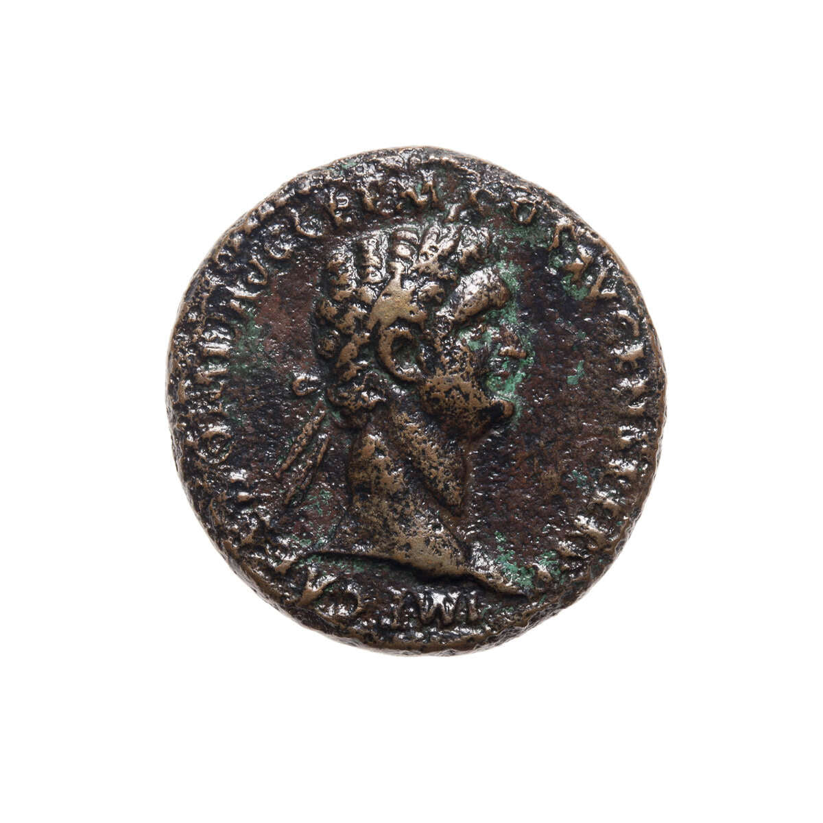 Roman Copper As Domitian 96 AD