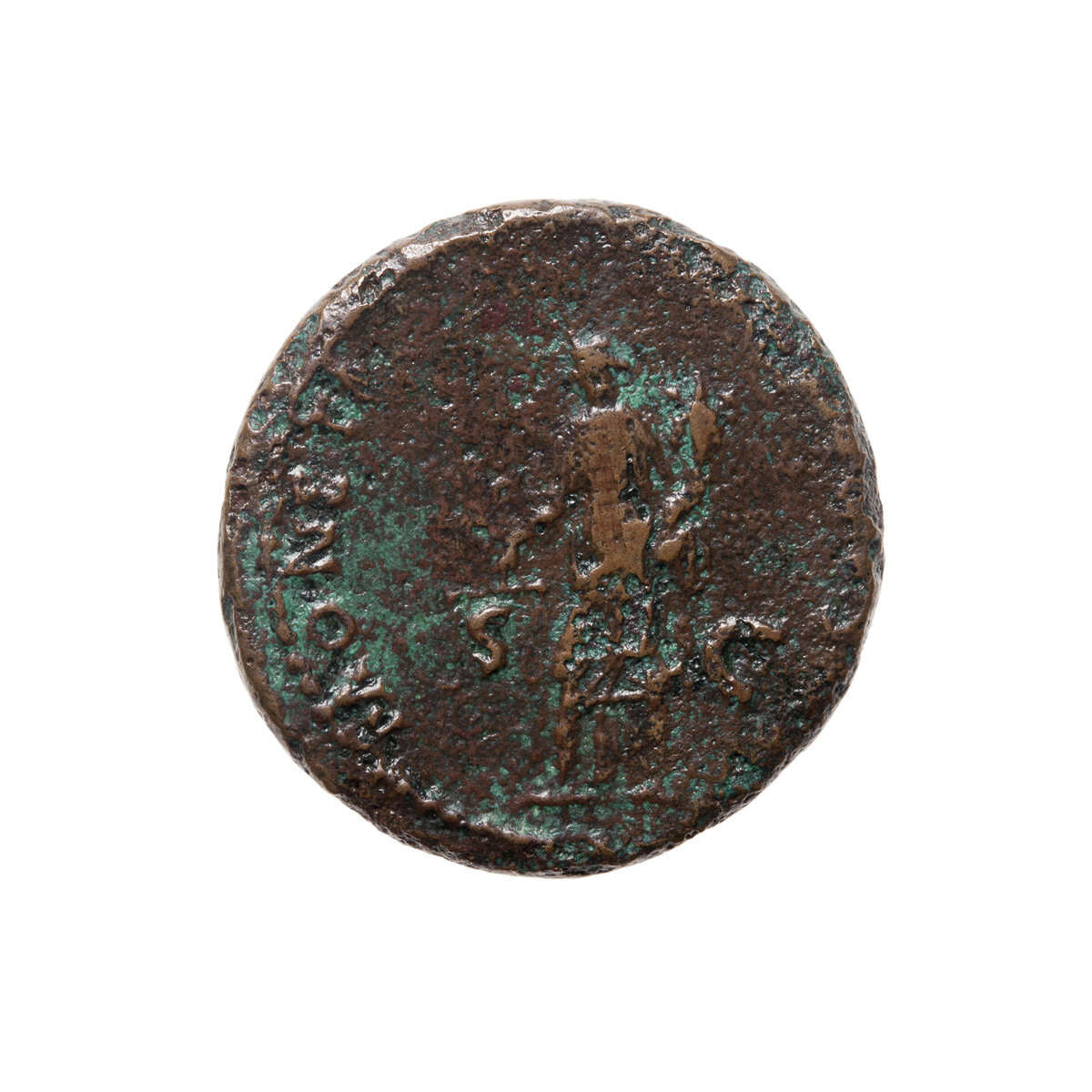 Roman Copper As Domitian 96 AD