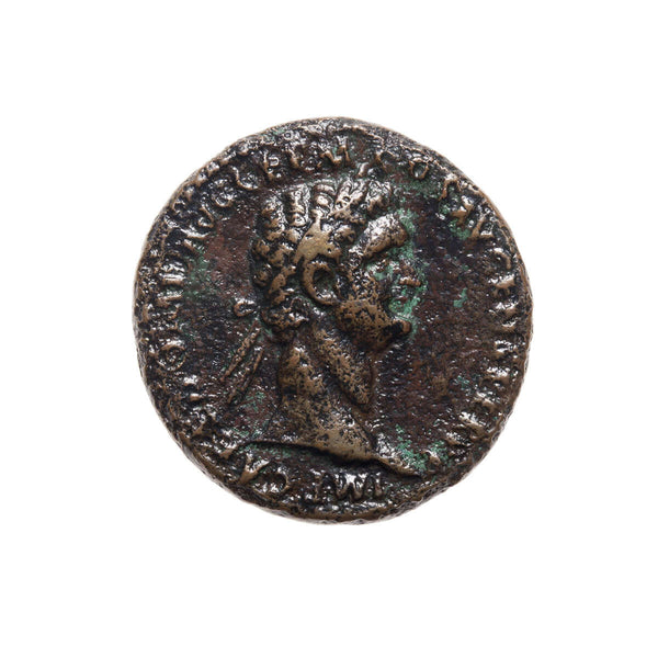 Roman Copper As Domitian 96 AD