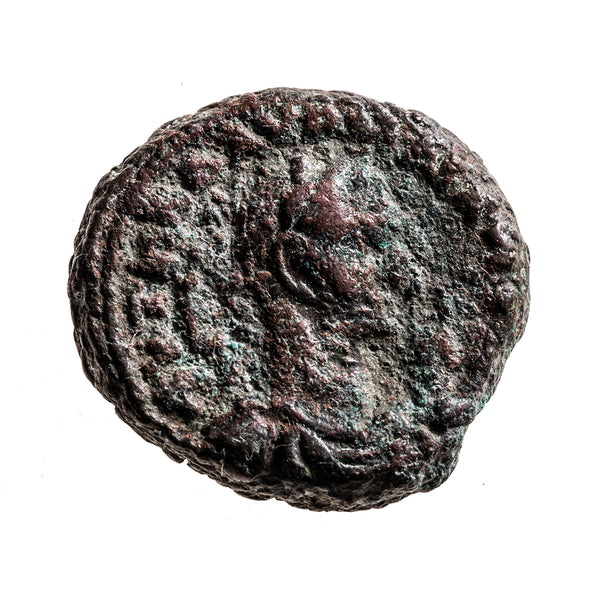 Ancient Rome Potin Tetradrachm Vabalathus 272 AD