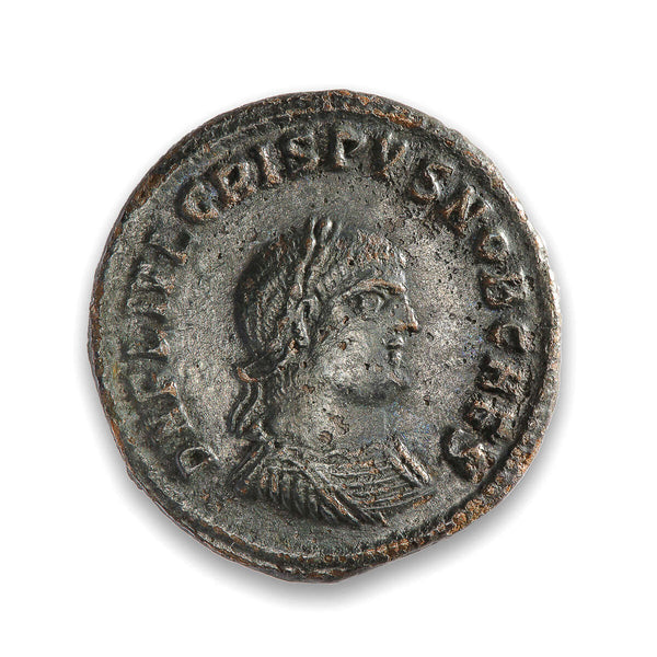 Ancient Rome AE3 Crispus 326 AD AU-58