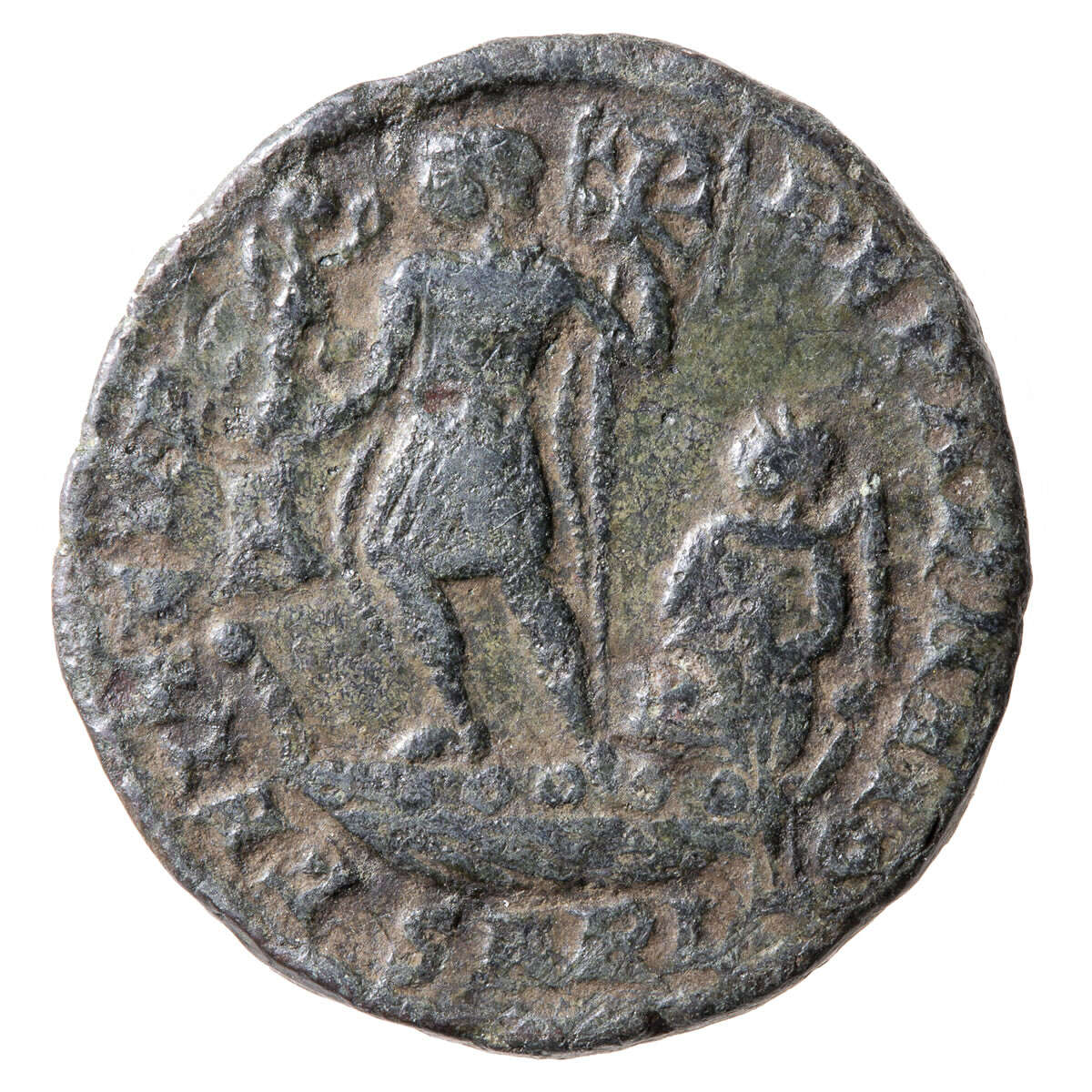 Roman Empire Centenionalis Constantius II 361 AD F-12