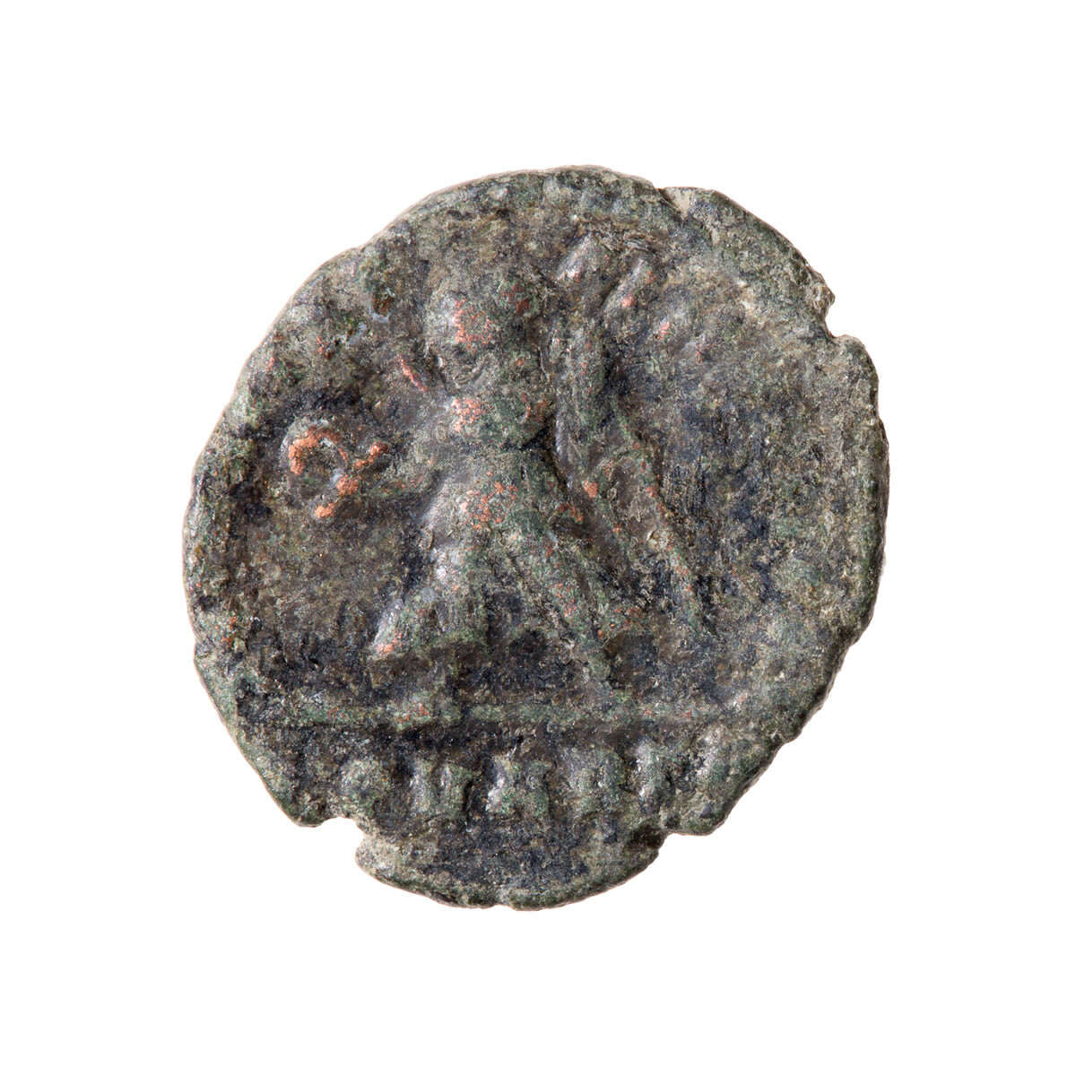 Roman Ae17 Valentinian I 375 AD F-12