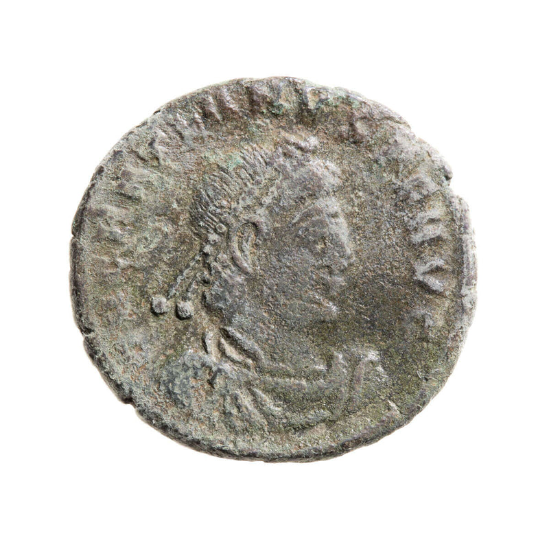 Roman Empire AE3 Gratian 383 AD VF-20