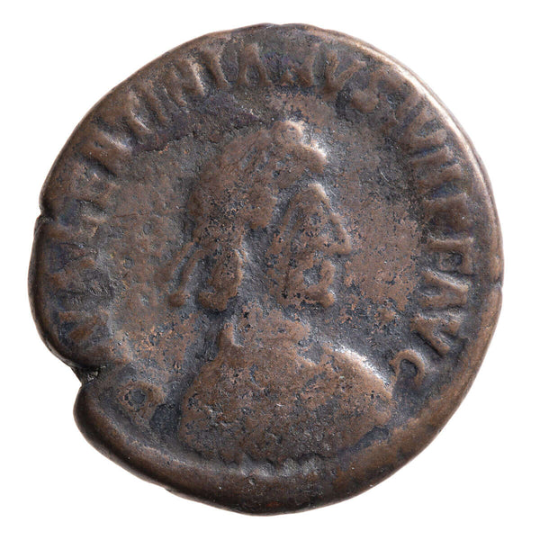 Roman Empire AE2 Valentinian II  392 AD F-12