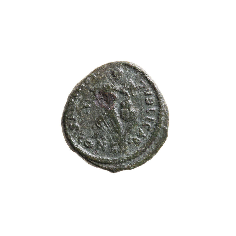 Roman Empire AE4 Valentinian II 392 AD EF-40