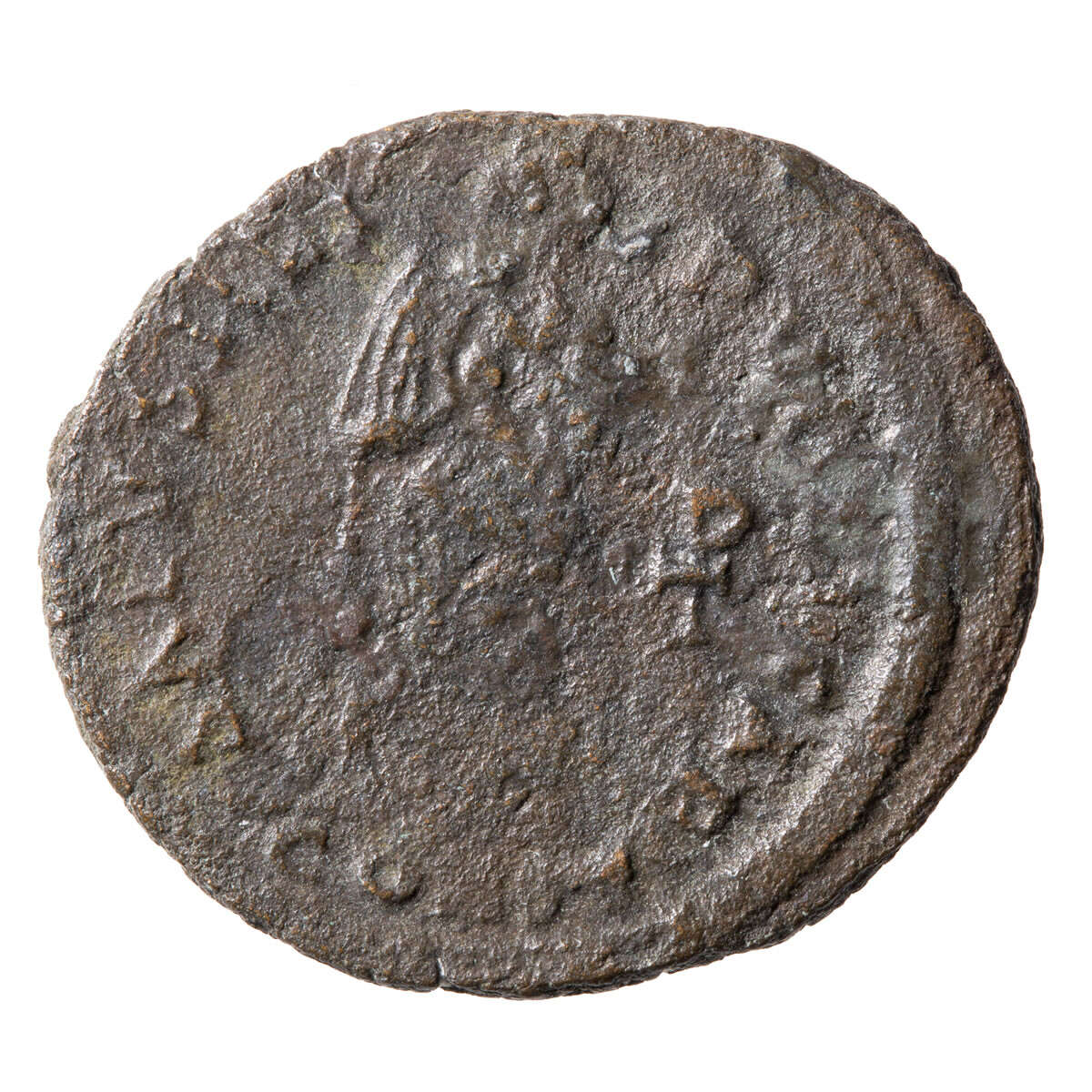 Roman Empire AE 2 Aelia Flaccilla 386 AD VG-8