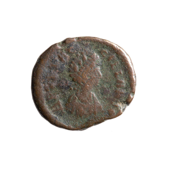 Roman Empire AE 4 Aelia Flaccilla 386 AD F-12