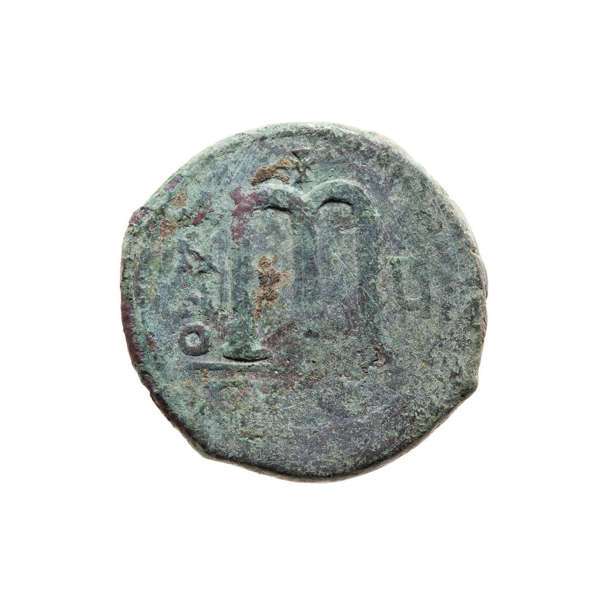 Byzantine Empire Follis Tiberius II Constantine 578 AD