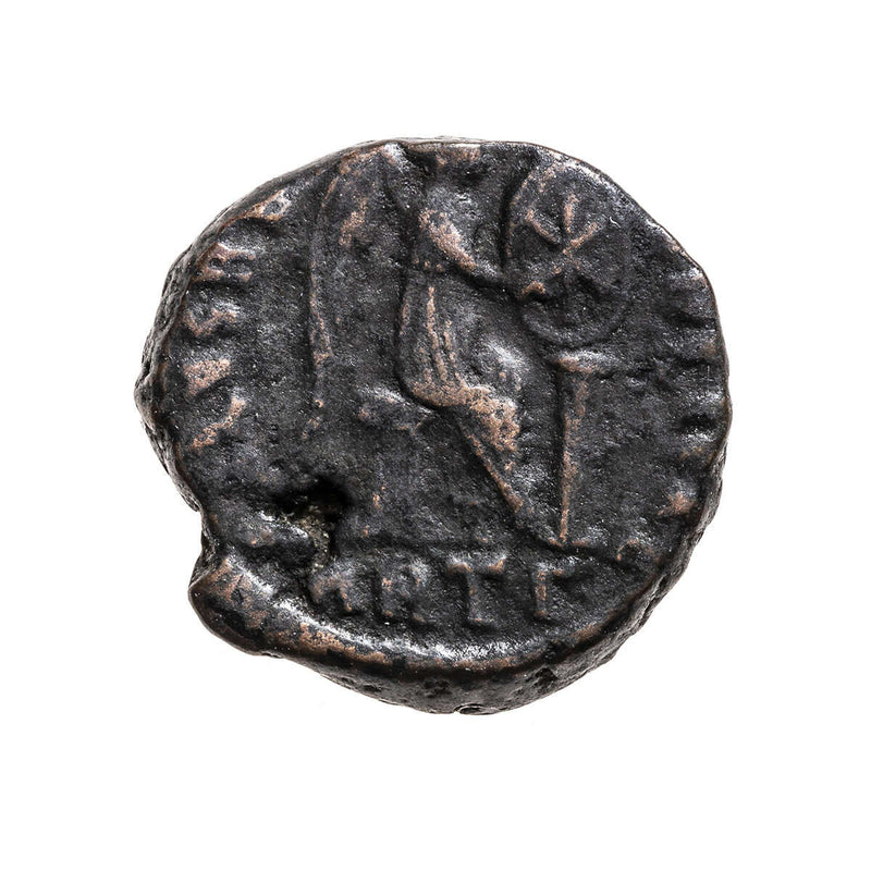 Ancient Rome AE4 Pulcheria, Empress Regent 450 AD VF-20