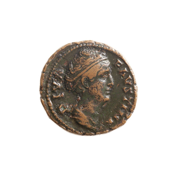 Roman Bronze Dupondius or As Faustina I 147 AD