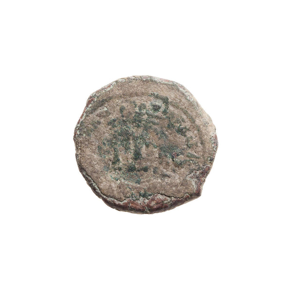 Byzantine Empire Half Follis Maurice Tiberius 602 AD