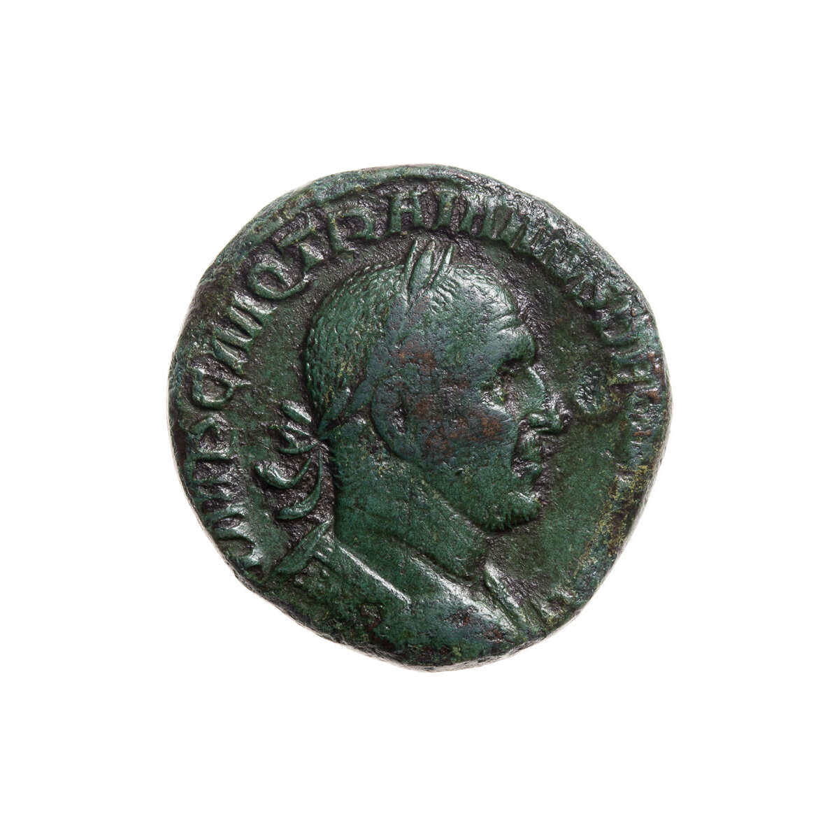 Roman Bronze Sestertius Trajan Decius 251 AD