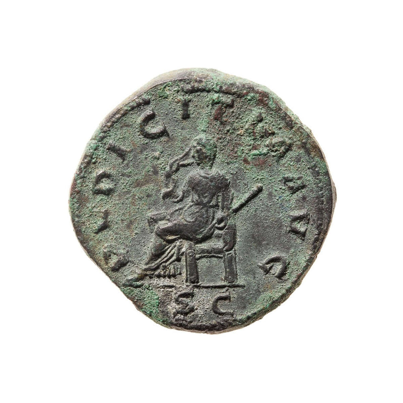 Roman Bronze Sestertius Herennia Etruscilia 250 AD