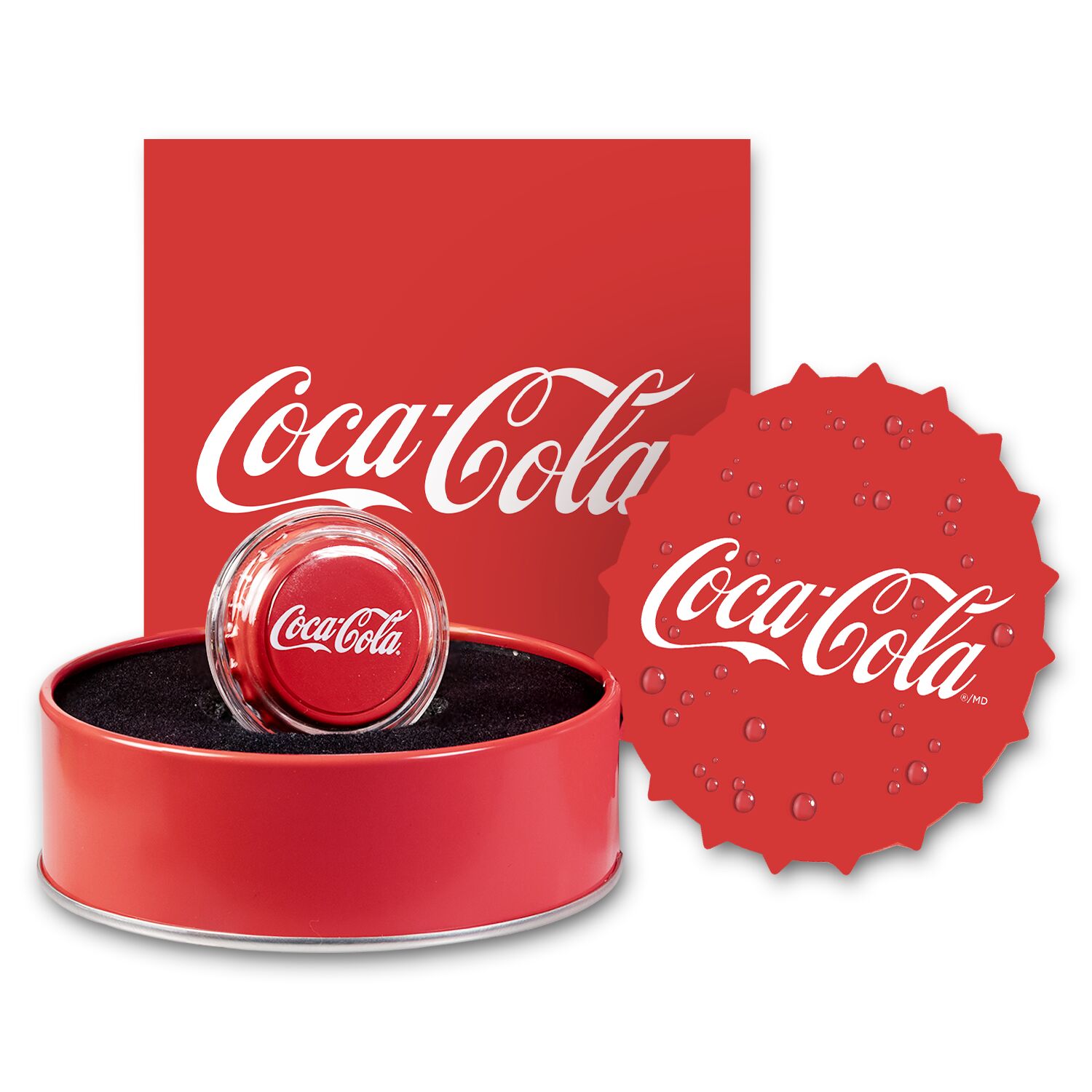 2023 $1 Coca-Cola Bottle Cap - Pure Silver Coin