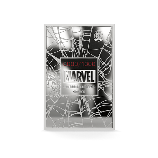 2026 $2 Marvel Spider-Man Iconic Moments: The Power, The Duty, The Choice - Pure Silver Coin
