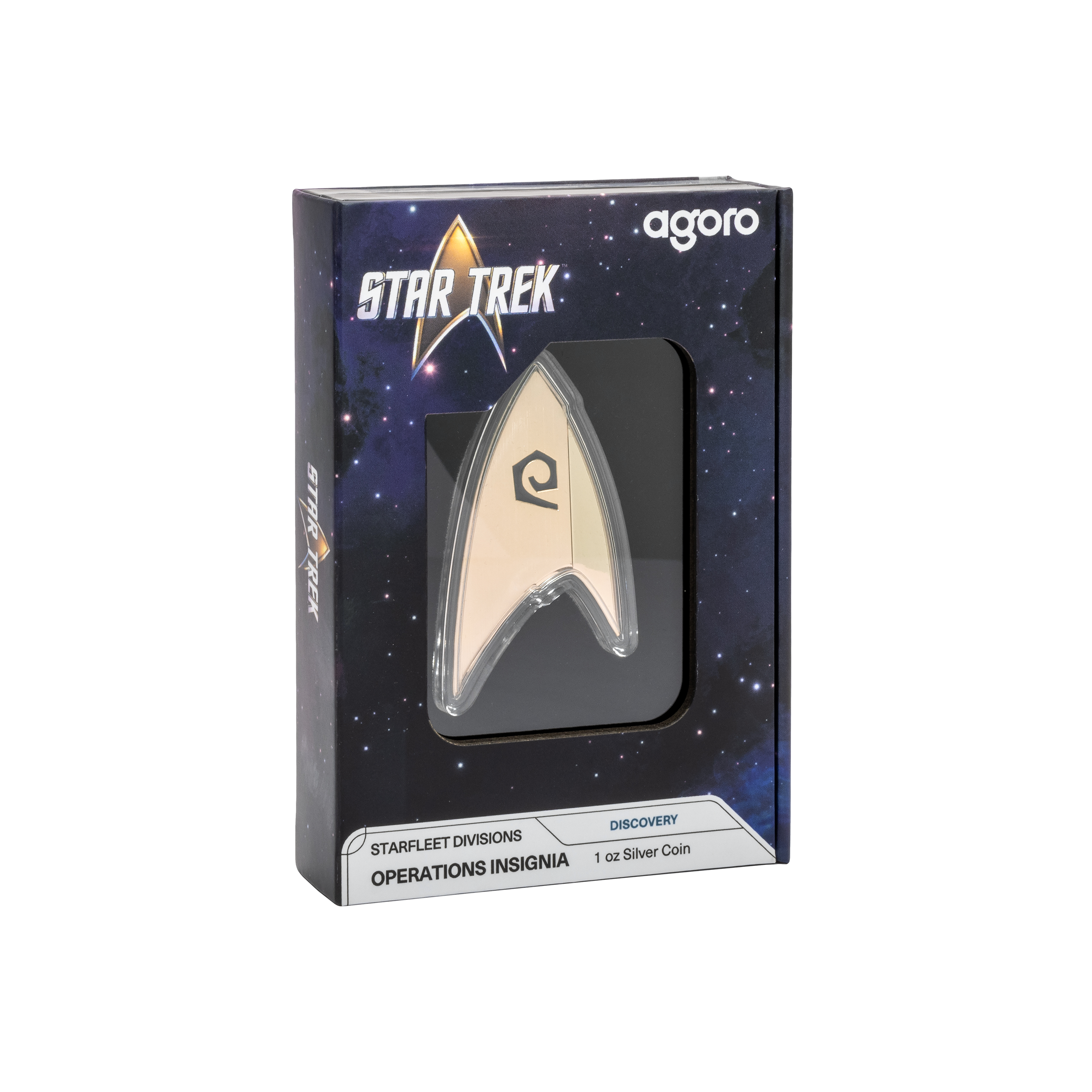 2024 $2 Star Trek Starfleet Divisions: Operations Insignia - Pure Silver Coin