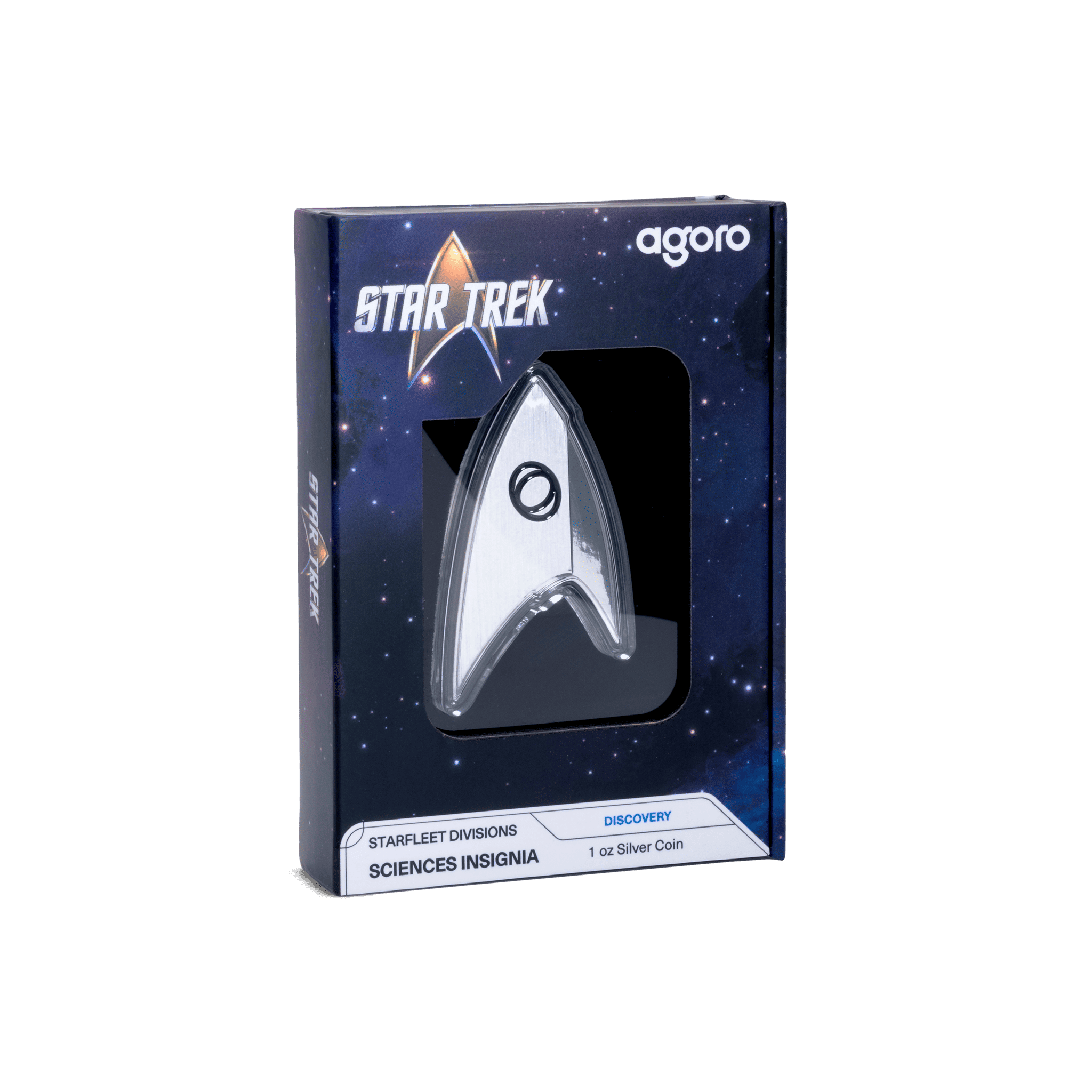 2024 $2 Star Trek Starfleet Divisions: Sciences Insignia - Pure Silver Coin