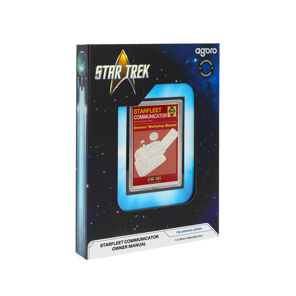 2025 $2 Star Trek: Starfleet Communicator Owner Manual - Pure Silver Coin