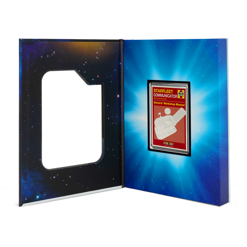 2025 $2 Star Trek: Starfleet Communicator Owner Manual - Pure Silver Coin